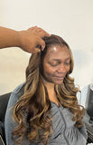 Highlighted Frontal Wig Units